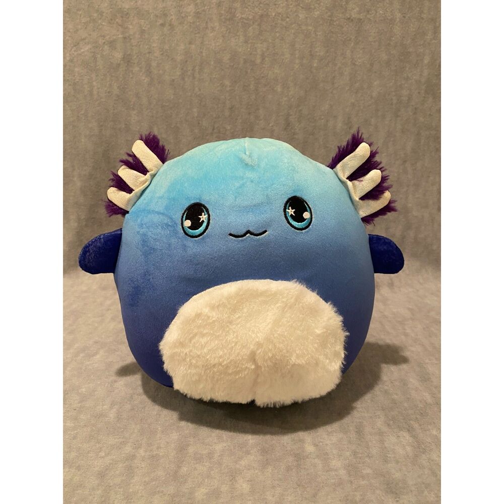 Squishmallows Blue Axolotl 8 inch Stuffie Plush Kellytoy - Picture 4 of 7